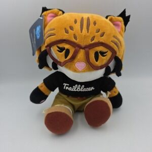 Salesforce Appy the Bobcat 8" Stuffed Plush Black Shirt Trailblazer (NWT)
